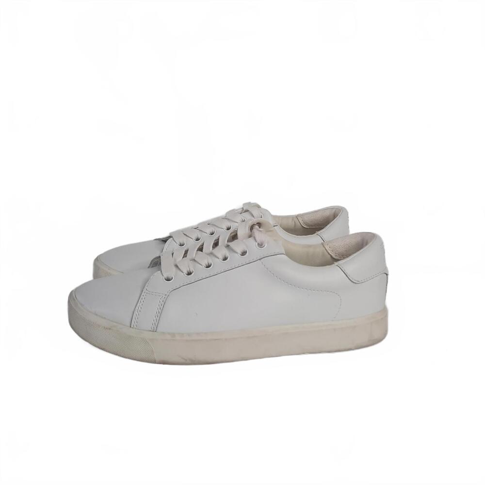 Sam Edelman Women's White Leather Sneakers Size 8.5M